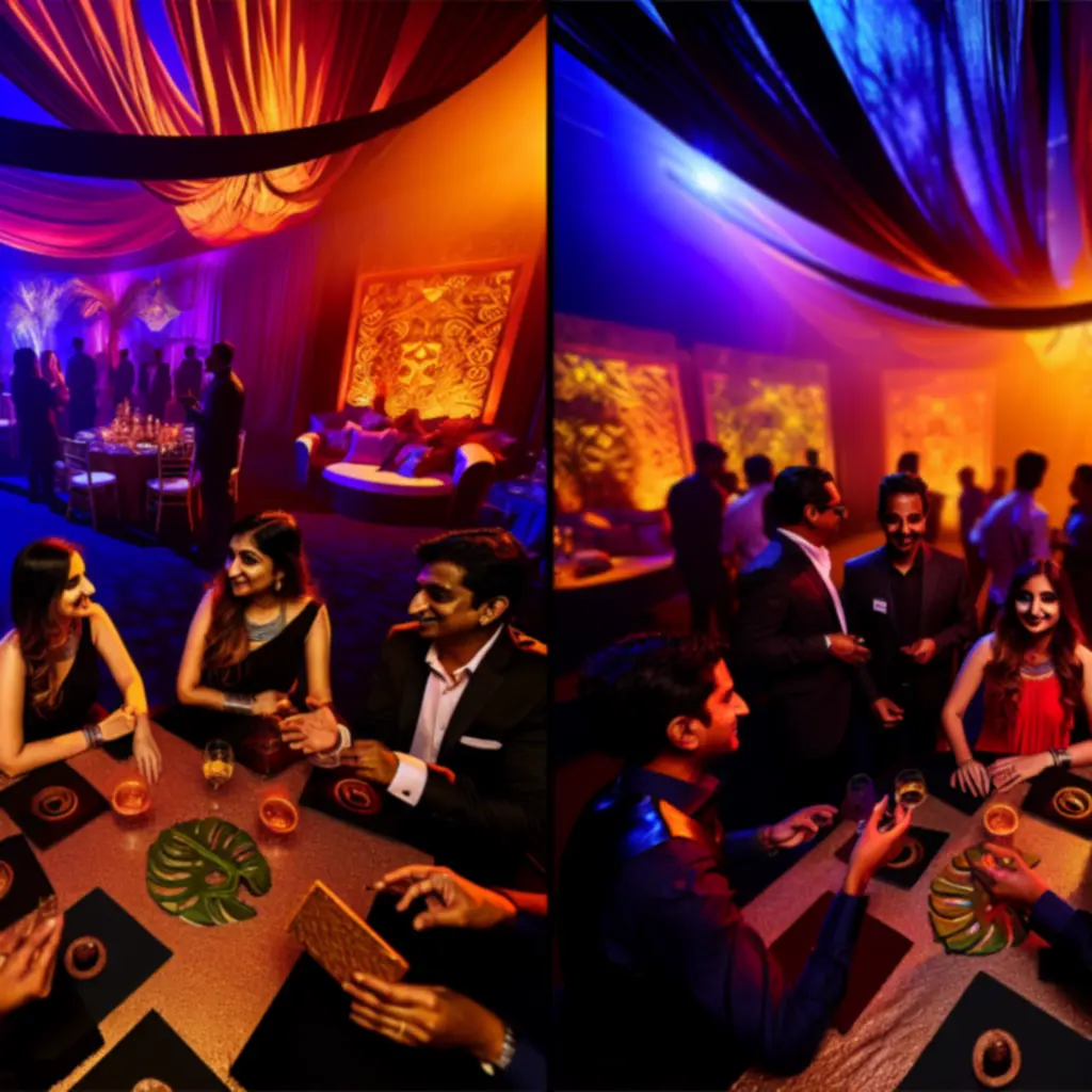 Guests enjoying an evening event organised by Jewel Repair Studio Events