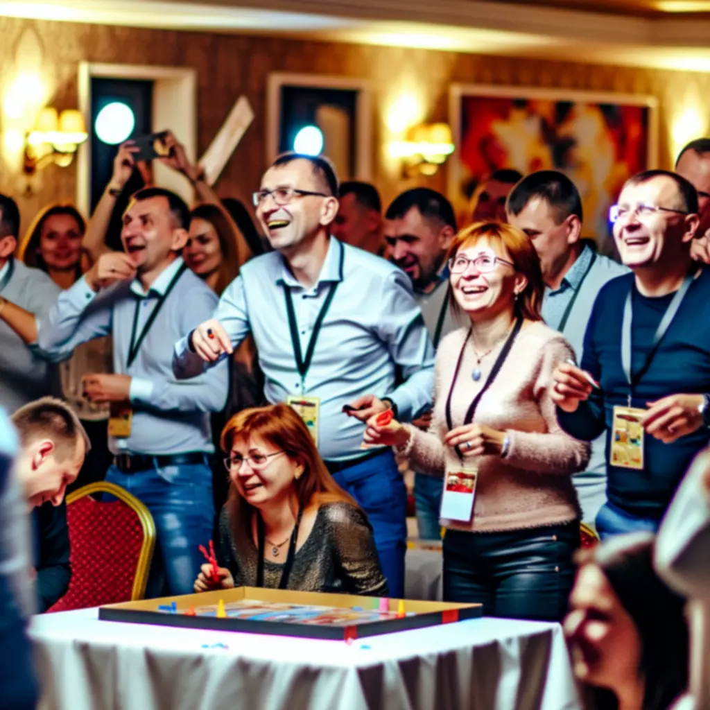 Friends celebrating and sharing a memorable moment at an event